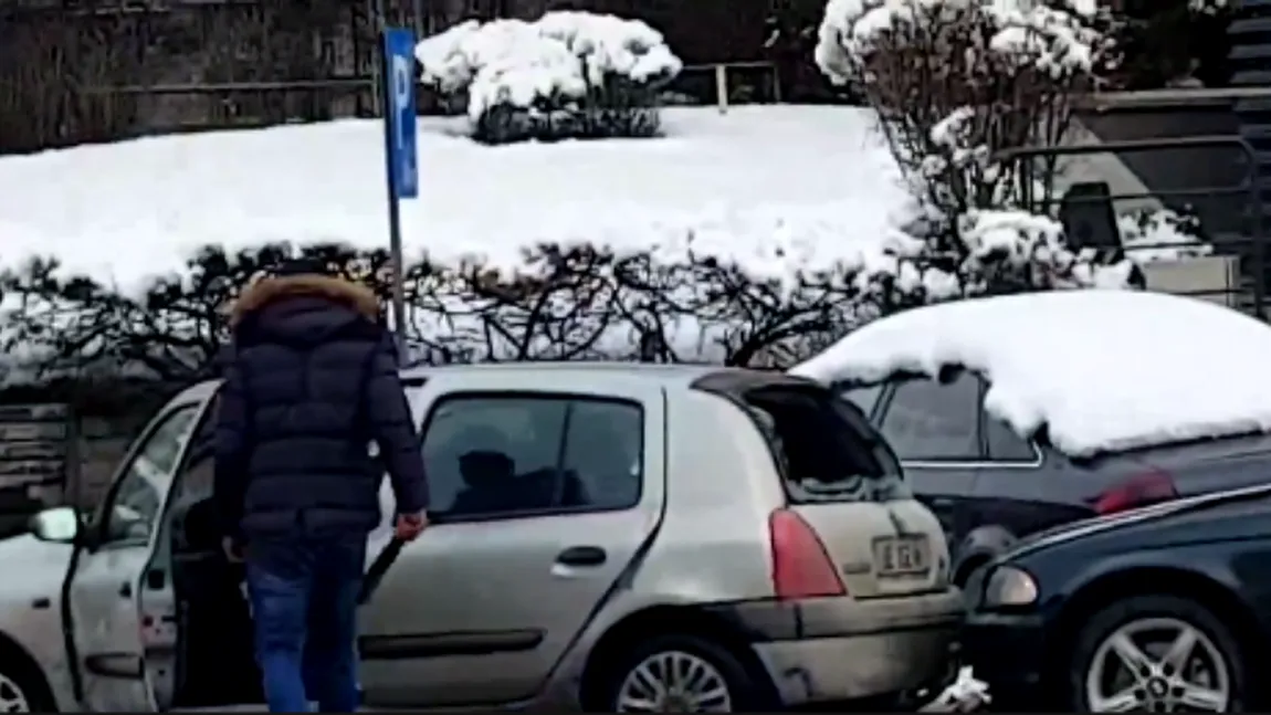 Şofer luat la bătaie cu bâta de baseball în centrul oraşului VIDEO