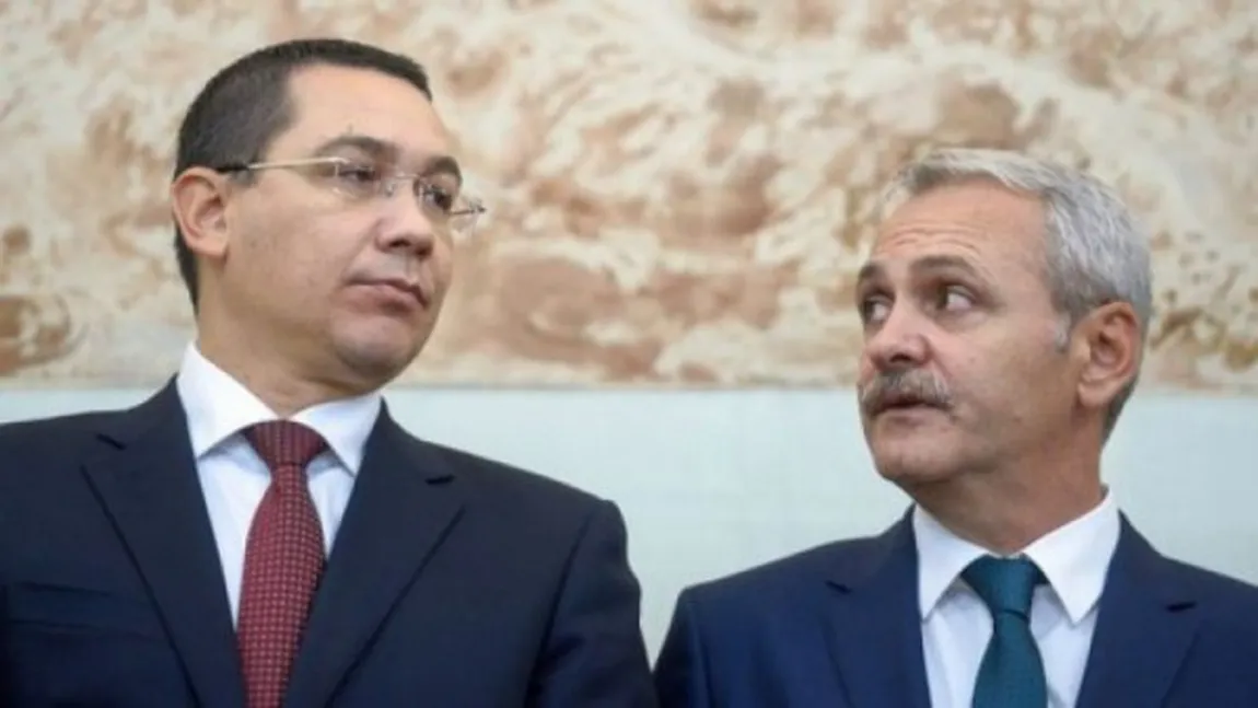 Victor Ponta, despre faptul că a fost numit ''şantajist'' şi ''turnător'': Liviu Dragnea vorbea în oglindă