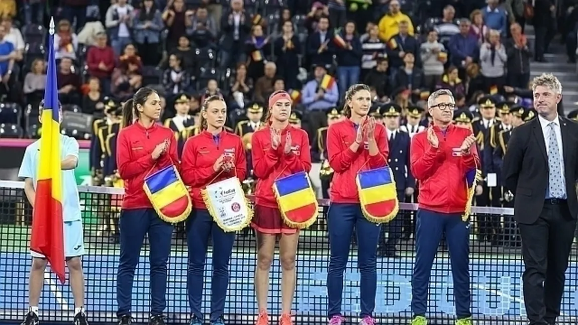 ROMANIA - ELVETIA în FED  CUP. Meciul de baraj pentru Grupa Mondială I se va juca la CLUJ-NAPOCA
