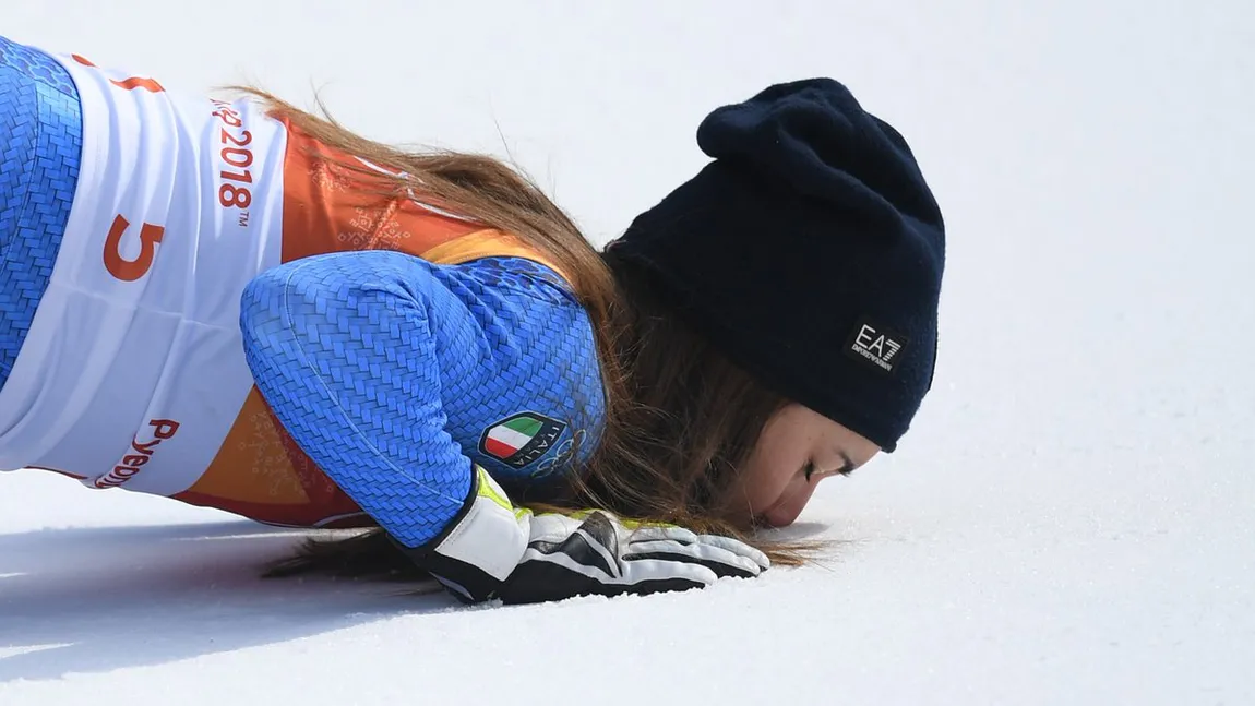 Jocurile Olimpice de iarnă 2018. Sofia Goggia, prima italiancă din istorie medaliată cu aur la coborâre. Lindsay Vonn, abia locul 3