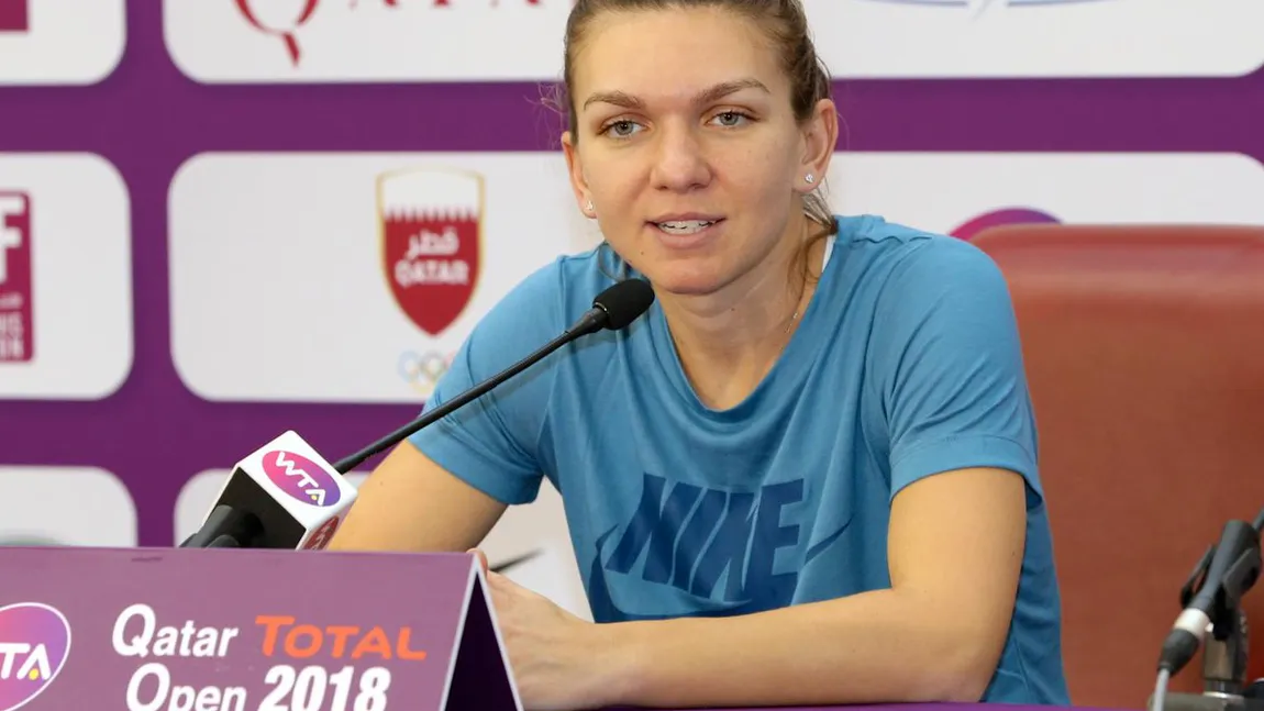 Simona Halep, înainte de debutul la Doha: Nu mă mai doare piciorul, dar vreau să văd cum se comportă într-un meci oficial
