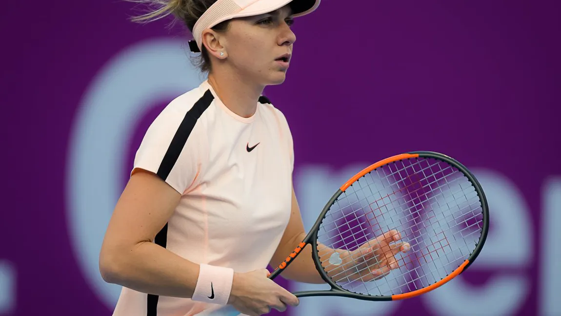 SIMONA HALEP, prima victorie în tricoul noului sponsor. S-a calificat în optimi la Doha