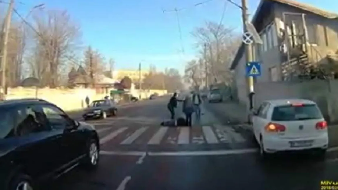 Tânără de 17 ani, lovită pe trecerea de pietoni în Bucureşti