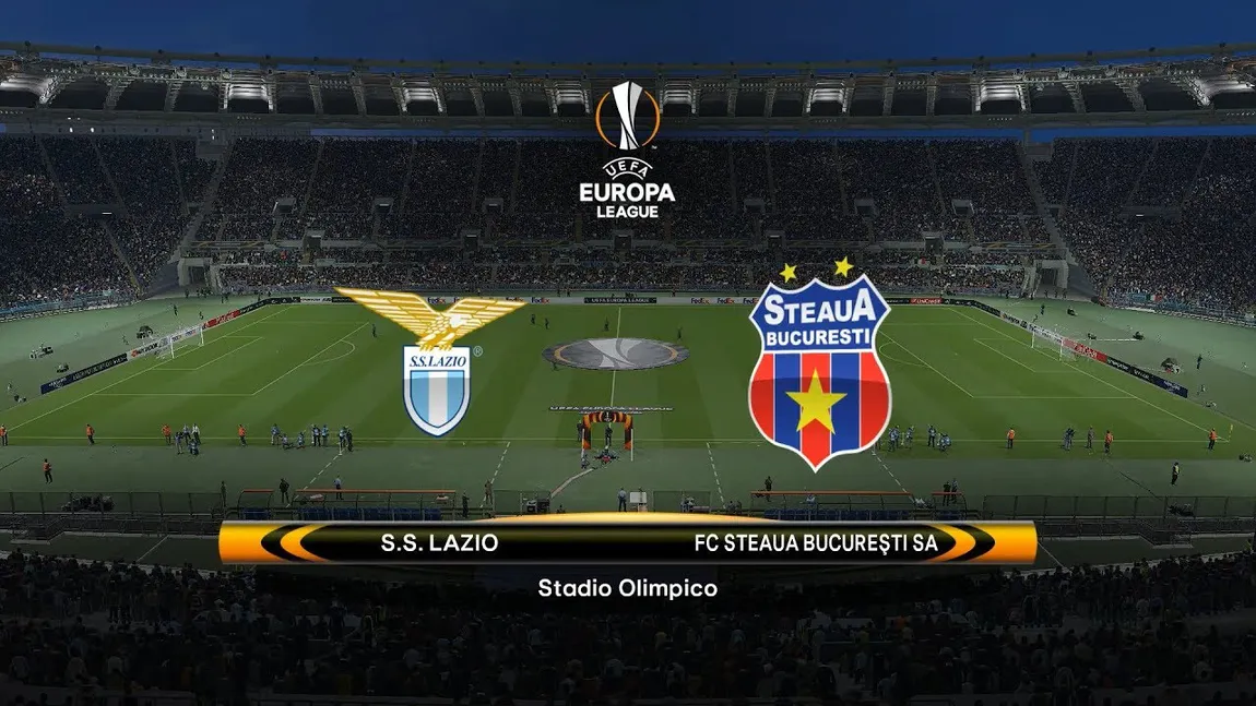 LAZIO - FCSB (STEAUA) 5-1: Umilinţă pentru Dică în Europa League VIDEO golurile