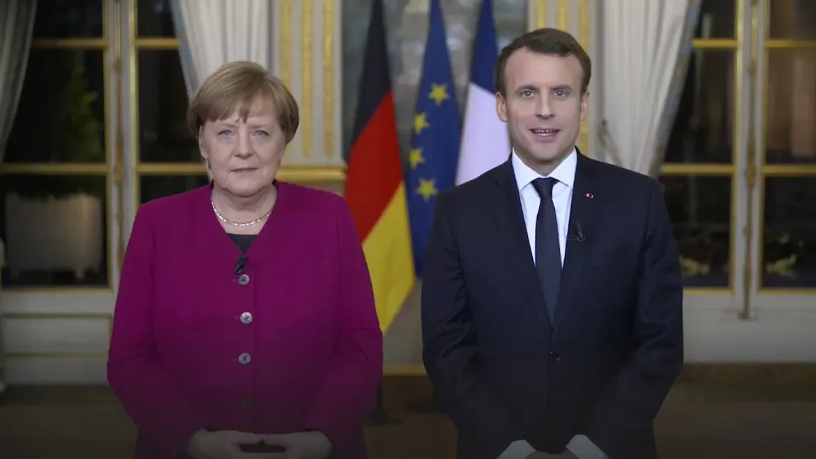 Angela Merkel se distanţează de Emmanuel Macron. Motivul este reforma sistemului electoral european