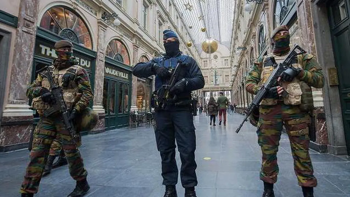 Alertă de securitate în Bruxelles: Sute de agenţi de poliţie, implicaţi într-o vastă operaţiune