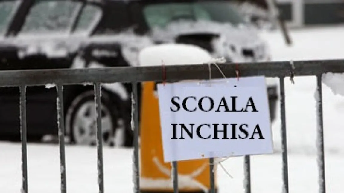 SCOLI INCHISE în Bucureşti şi mai multe judeţe. Când se recuperează cursurile pierdute. Anunţ de la EDU.ro