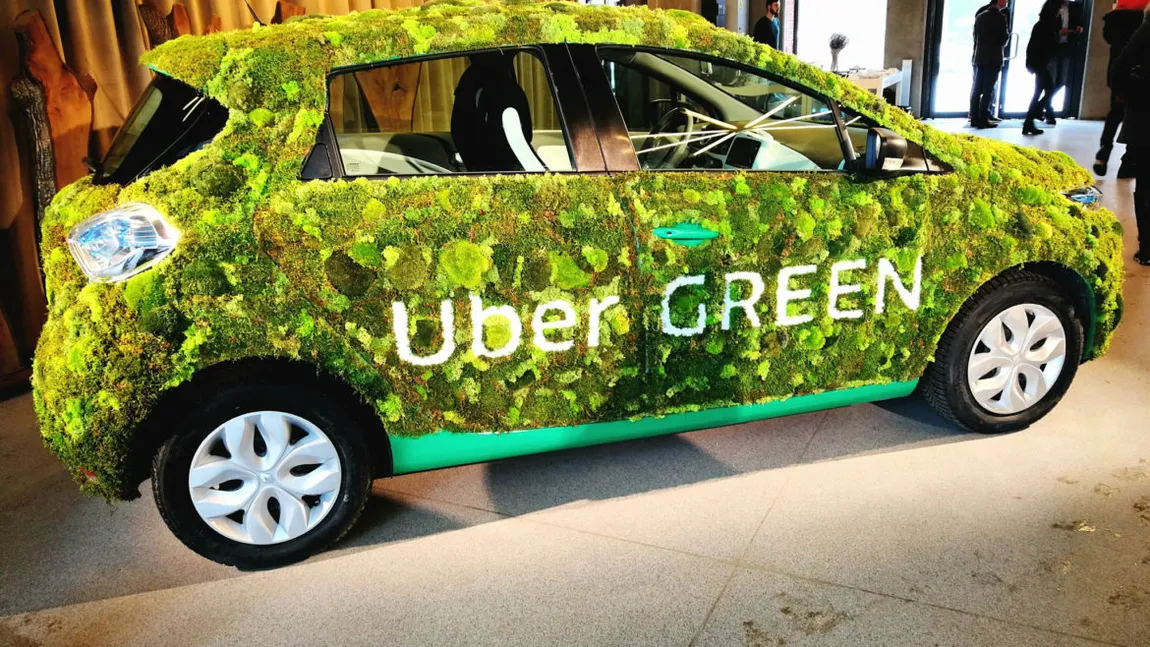 Uber lansează UberGreen, un serviciu cu maşini 100% electrice şi zero emisii de carbon. Care va fi tariful