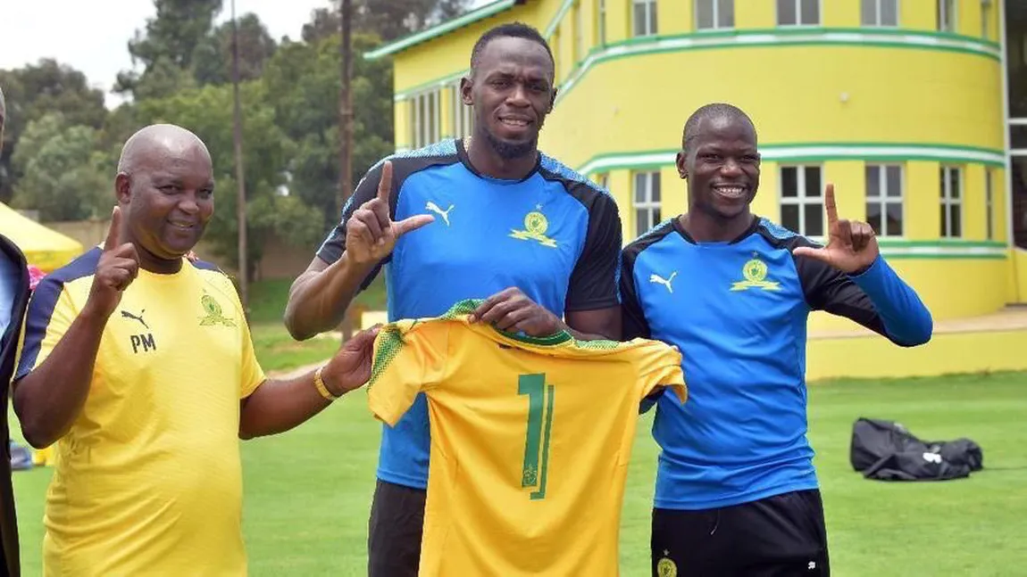 STRATEGIE: Usain Bolt va juca FOTBAL la un club profesionst. A SEMNAT un contract cu MAMELODI SUNDOWNS