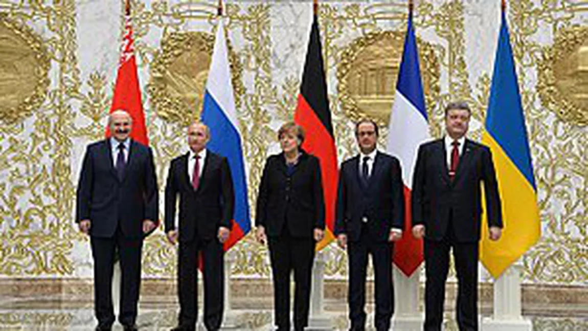 Trei ţări vor să grăbească punerea în aplicare a Acordurilor de la Minsk privind reglementarea conflictului din estul Ucrainei