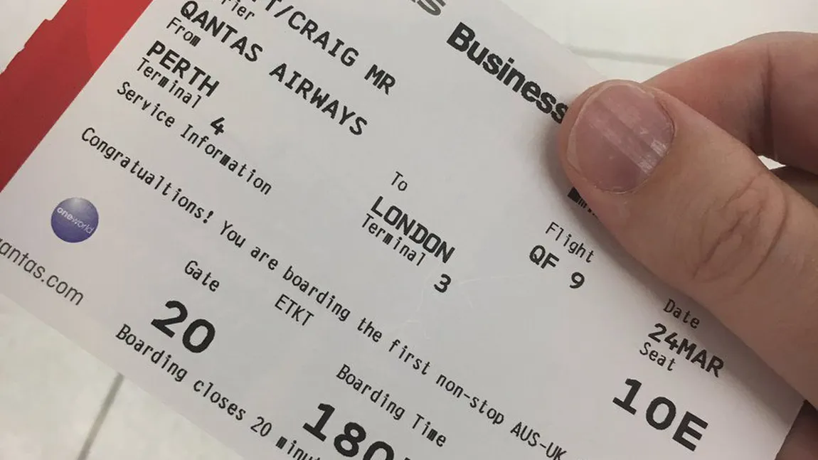 Premieră aviatică: Zbor fără escală al unui avion cu pasageri, pe ruta Australia-Marea Britanie. Va ateriza astăzi la Londra