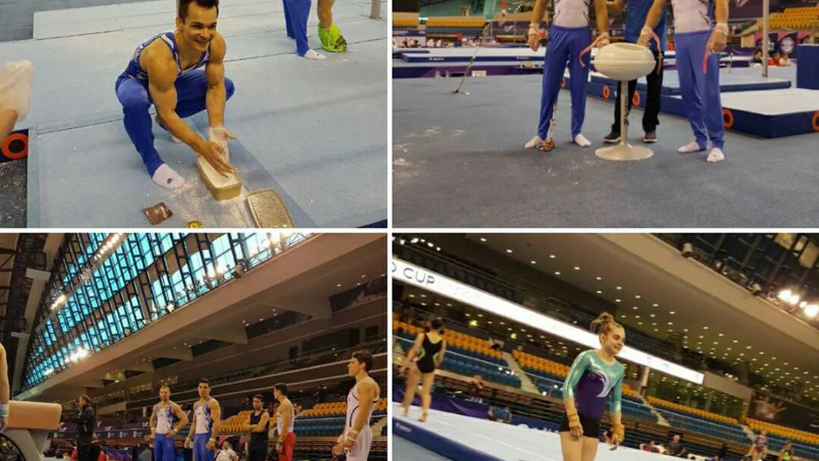 Cupa Mondială de la Doha: Gimnaştii Andrei Muntean şi Cristian Băţagă, calificaţi în finale la inele şi cal cu mânere