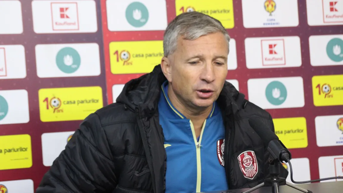 Dan Petrescu, reacţie nervoasă după remiza cu Astra: 