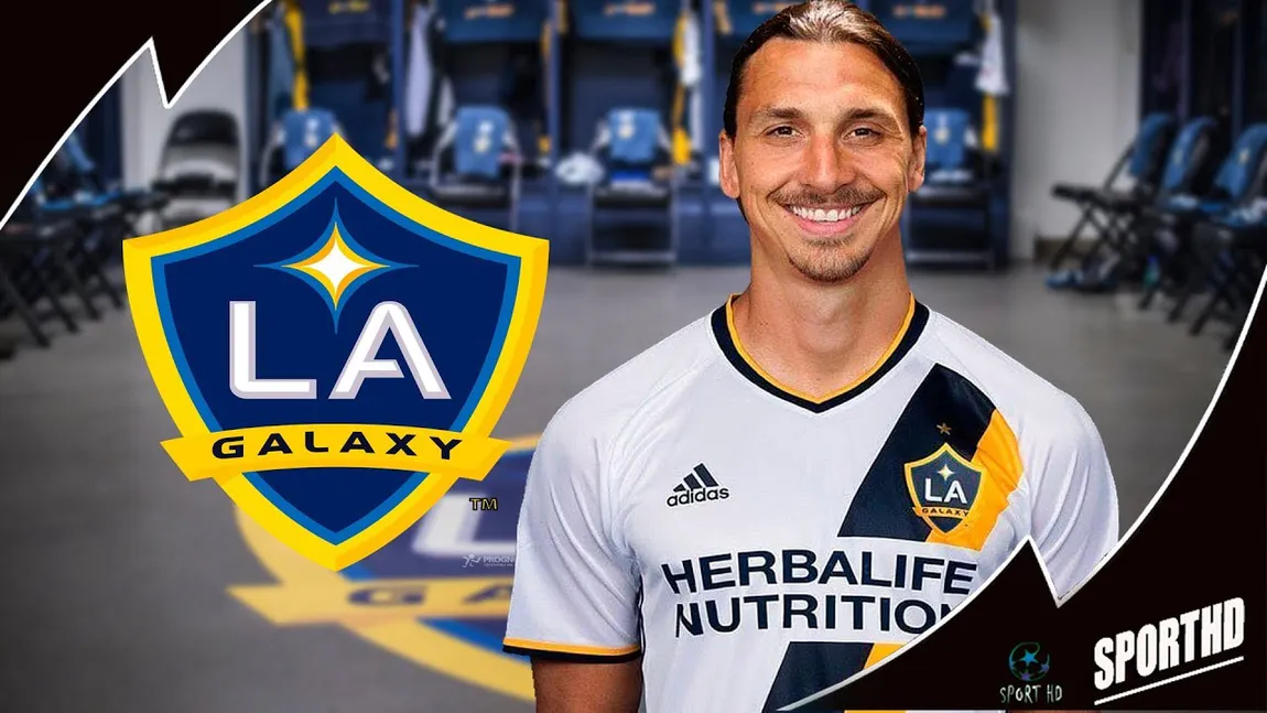 Zlatan Ibrahimovic va juca pentru Los Angeles Galaxy