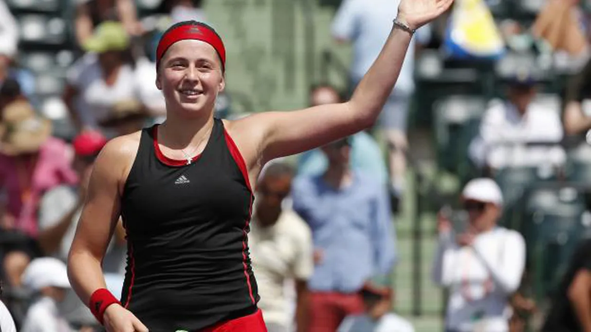 Jelena Ostapenko s-a calificat în semifinale la Miami. A învins-o după două tie-break-uri pe Svitolina