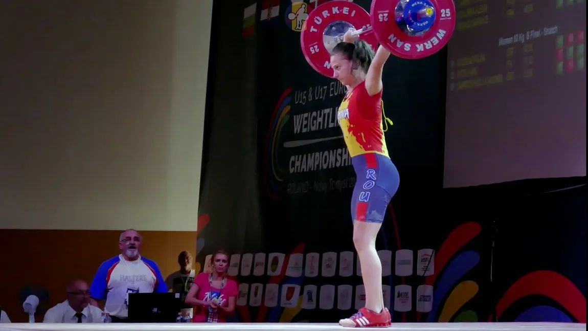 România a ajuns la 11 medalii cucerite la Europenele de haltere. Andreea Penciu este vicecampioană la 58 kg