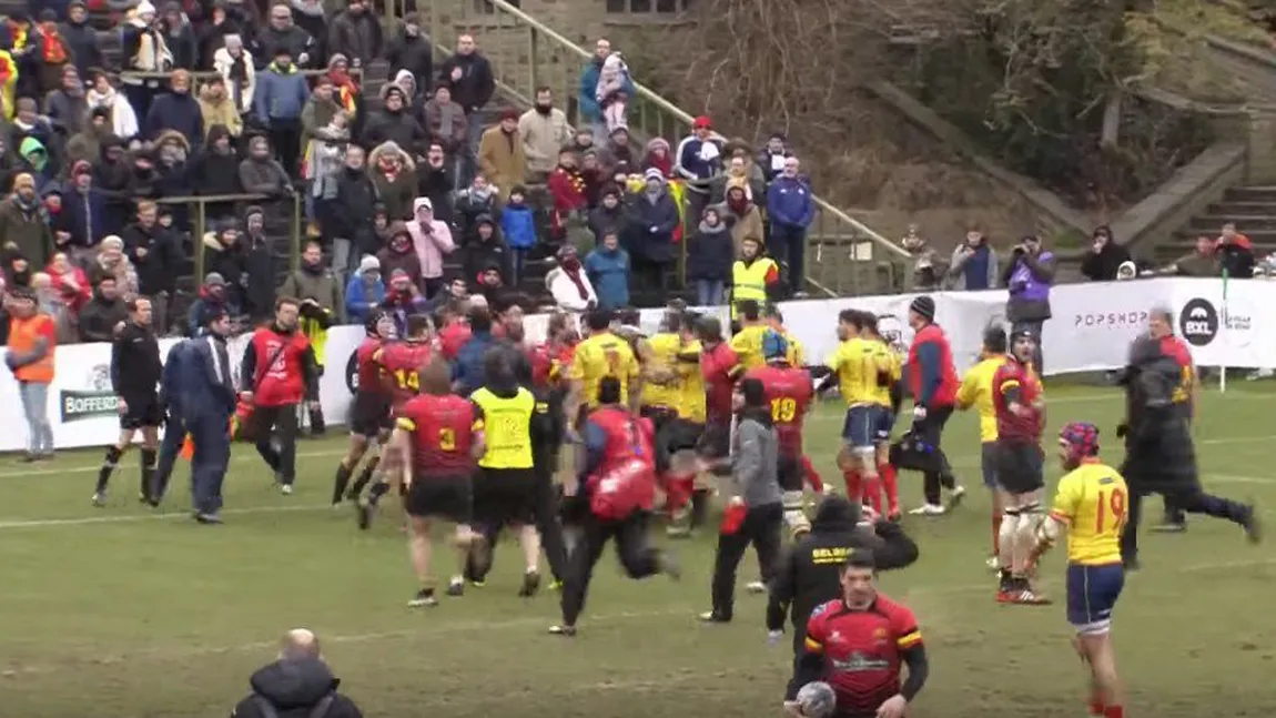 Federaţia Internaţională de Rugby cere rejucarea meciului Belgia-Spania. 