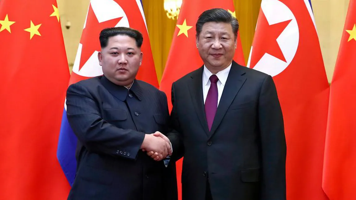 Kim Jong-un a efectuat o vizită în China la invitaţia lui Xi Jinping. Este prima vizită externă a liderului nord-coreean
