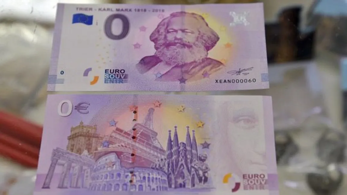 A fost emisă bancnota de 0 euro. Te costă 3 euro dacă vrei să o ai în portofel