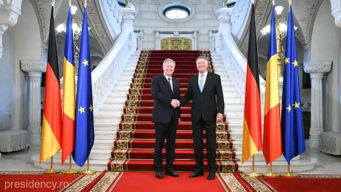 Klaus Iohannis s-a întâlnit cu Christian Wulff, fost preşedinte al RF Germania