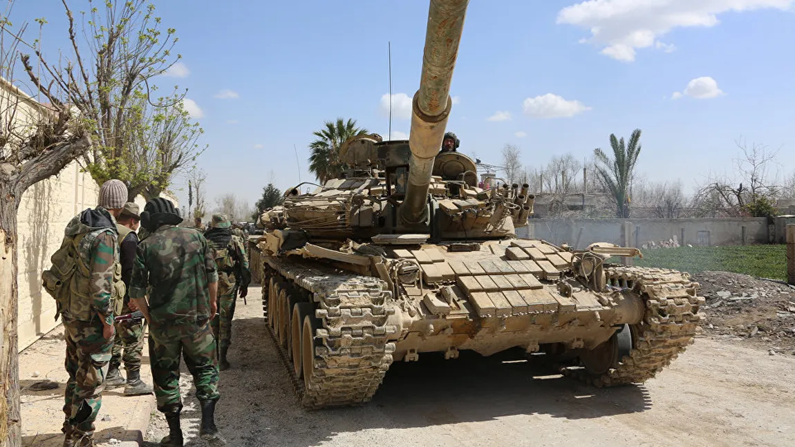 Armata siriană a eliberat un cartier din Damasc ce fusese ocupat de Statul Islamic