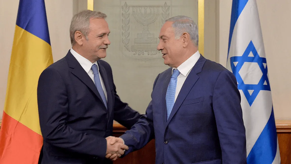 Liviu Dragnea, invitat în Israel de premierul Benjamin Netanyahu