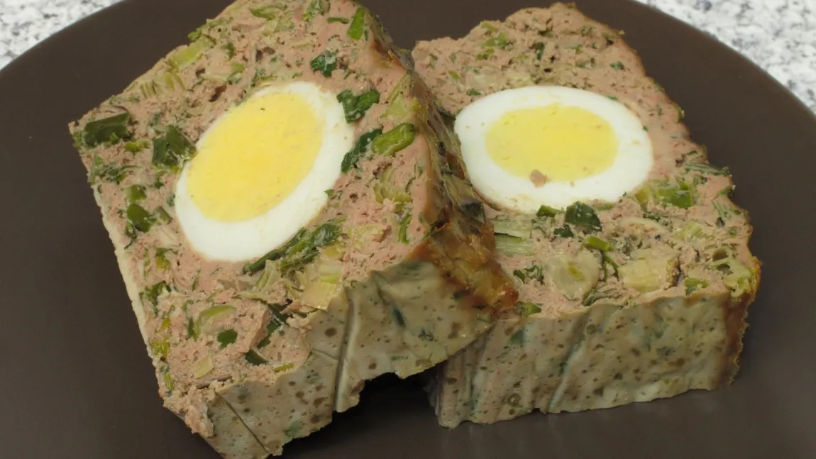 Retete de Pasti: Drob de maruntaie cu carne de pui