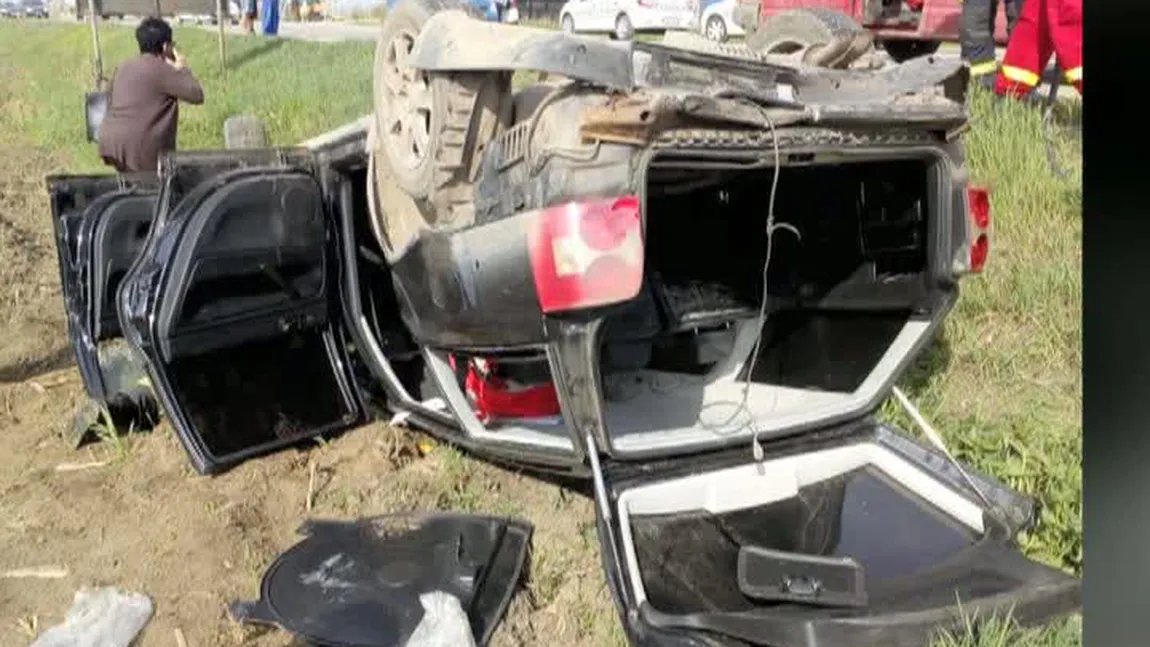 Accident grav în Mureş. Patru persoane, între care doi copii, au fost rănite