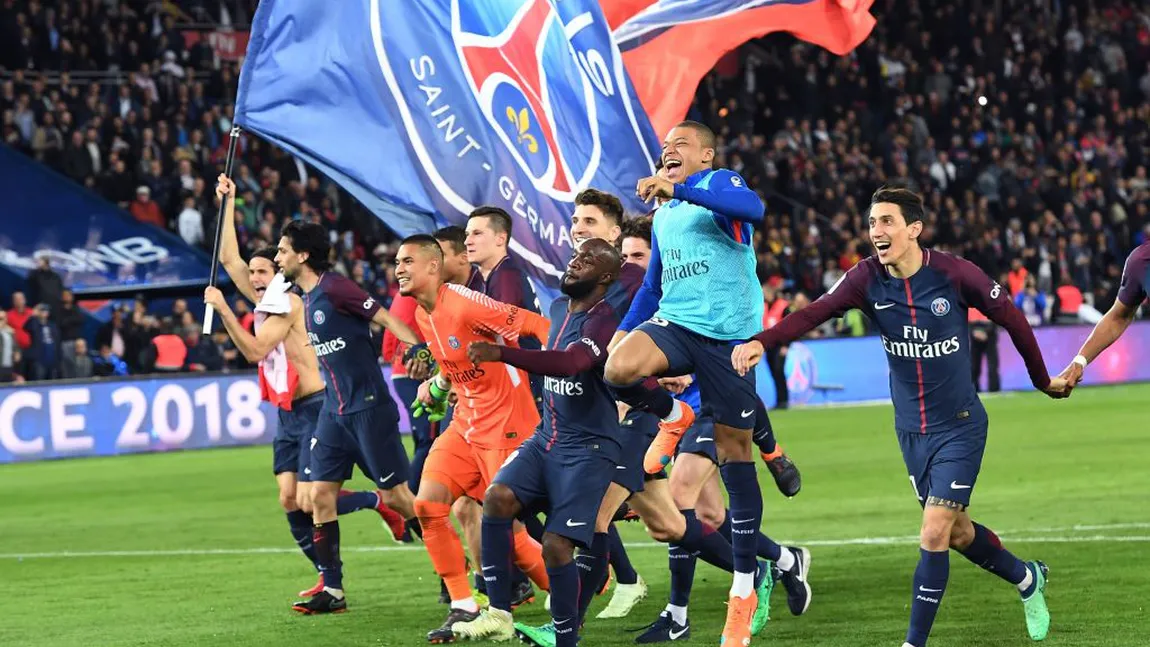 PSG, campioană în Franţa cu cinci etape înainte de final. A surclasat-o cu 7-1 pe Monaco