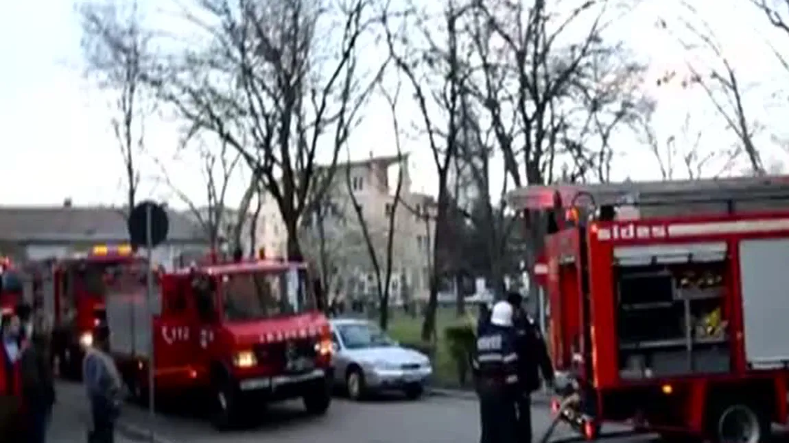 Incendiu la Spitalul Judeţean Slatina