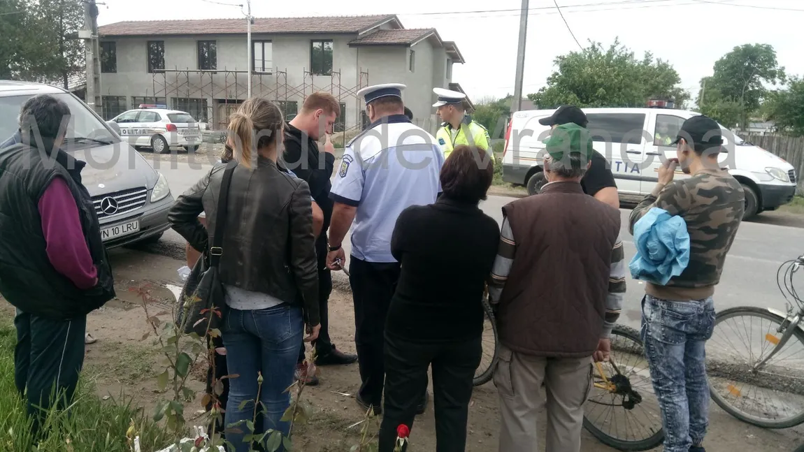 Accident grav în Vrancea. Un biciclist a murit după ce a fost lovit de un autobuz