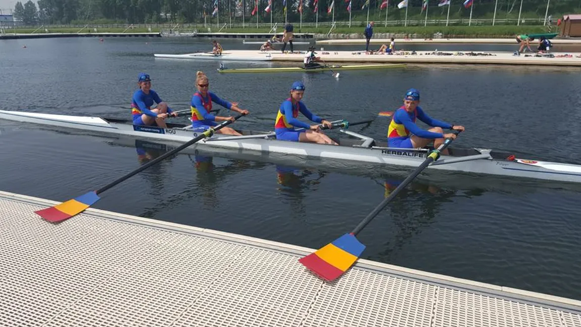 Canotaj: România a cucerit o medalie de aur, 5 de argint şi una bronz la Campionatele Europene de juniori din Franţa