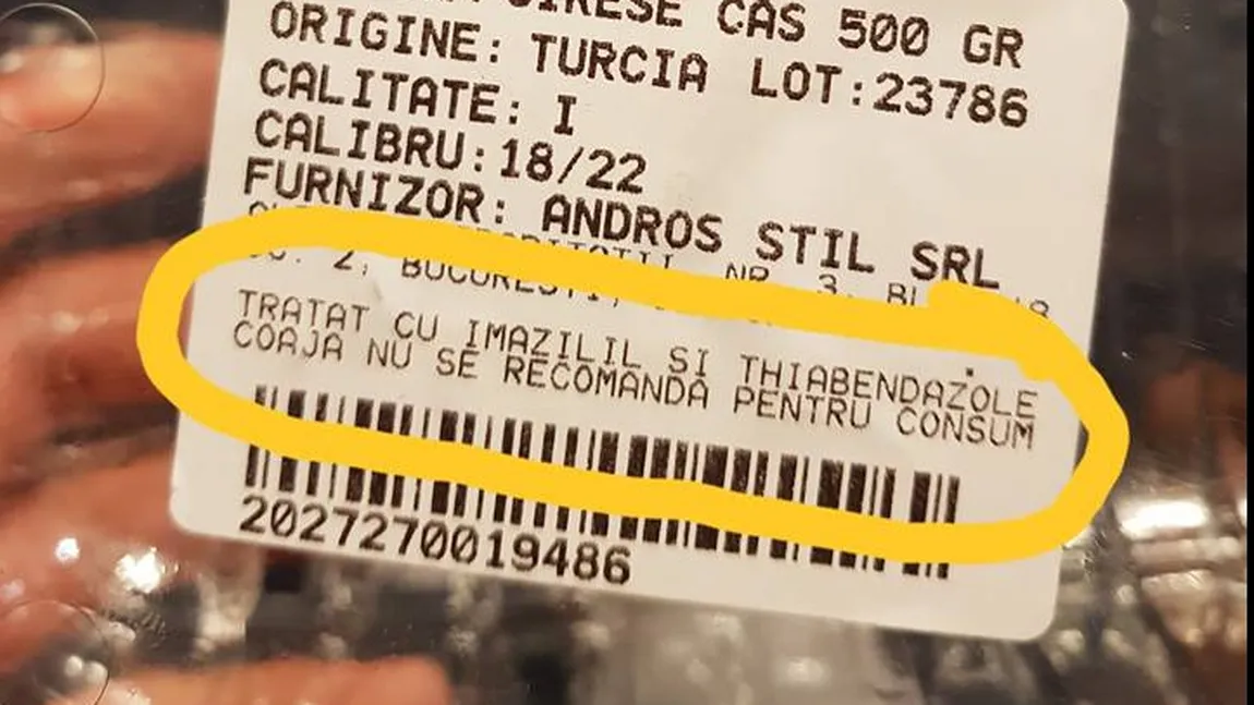 Reacţia Carrefour după ce un client a cumpărat cireşe a căror coajă 