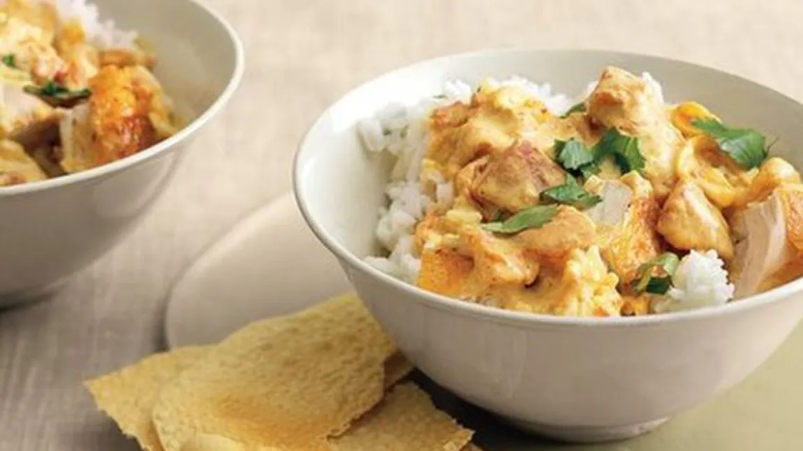 Curry de pui - reţetă rapidă