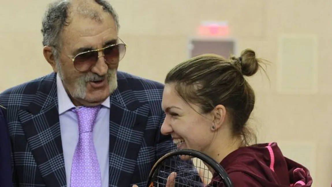 Pariul Simonei Halep cu Ion Ţiriac: L-aş putea pune să mănânce un pahar dacă voi câştiga un Grand Slam