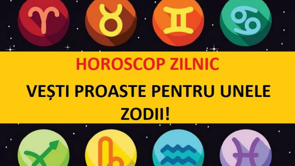 Horoscop zilnic SÂMBĂTĂ 5 MAI 2018. Câteva zodii posomorâte, Luna e de vină?
