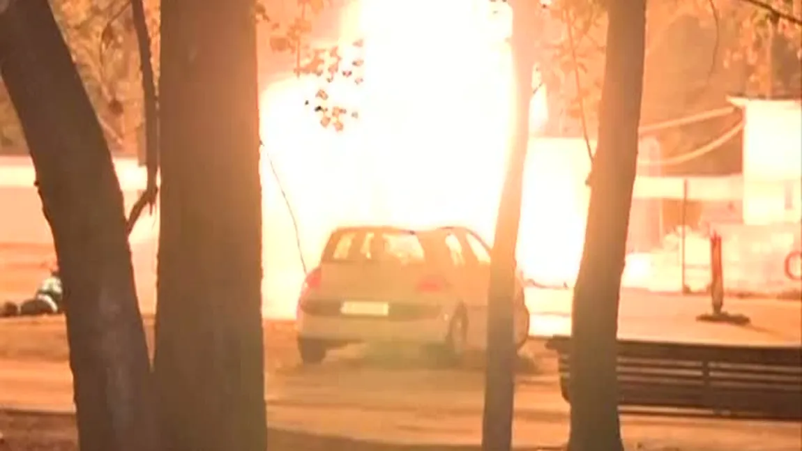 Două maşini au ars în Sectorul 3 al Capitalei