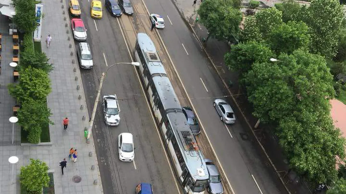 Bărbat înjunghiat în trafic în zona AFI Cotroceni. Agresorul a fost prins
