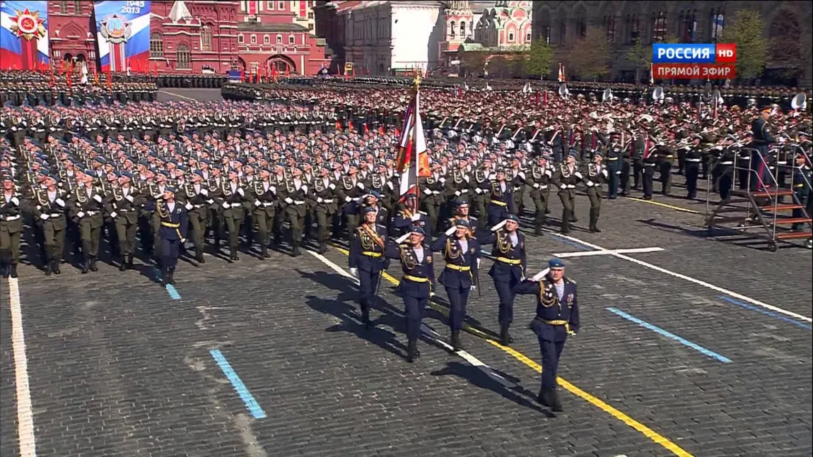 Rusia celebrează Ziua Victoriei printr-o paradă organizată în Piaţa Roşie din Moscova VIDEO