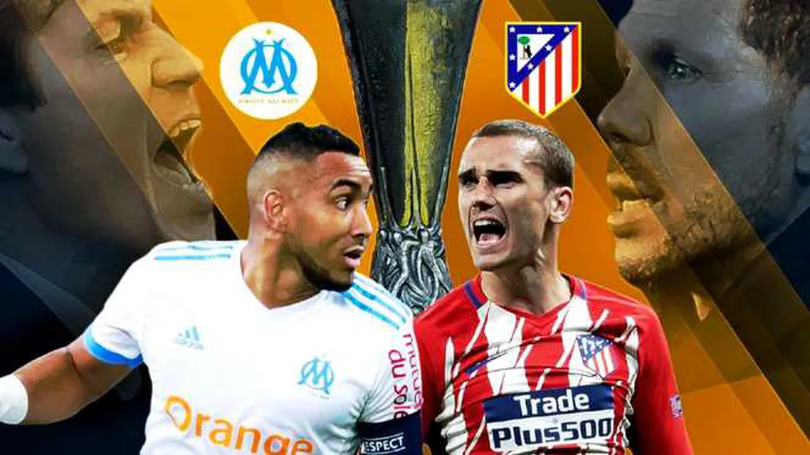 OLYMPIQUE MARSEILLE - ATLETICO MADRID 0-3. Meci fără istoric în FINALA EUROPA LEAGUE