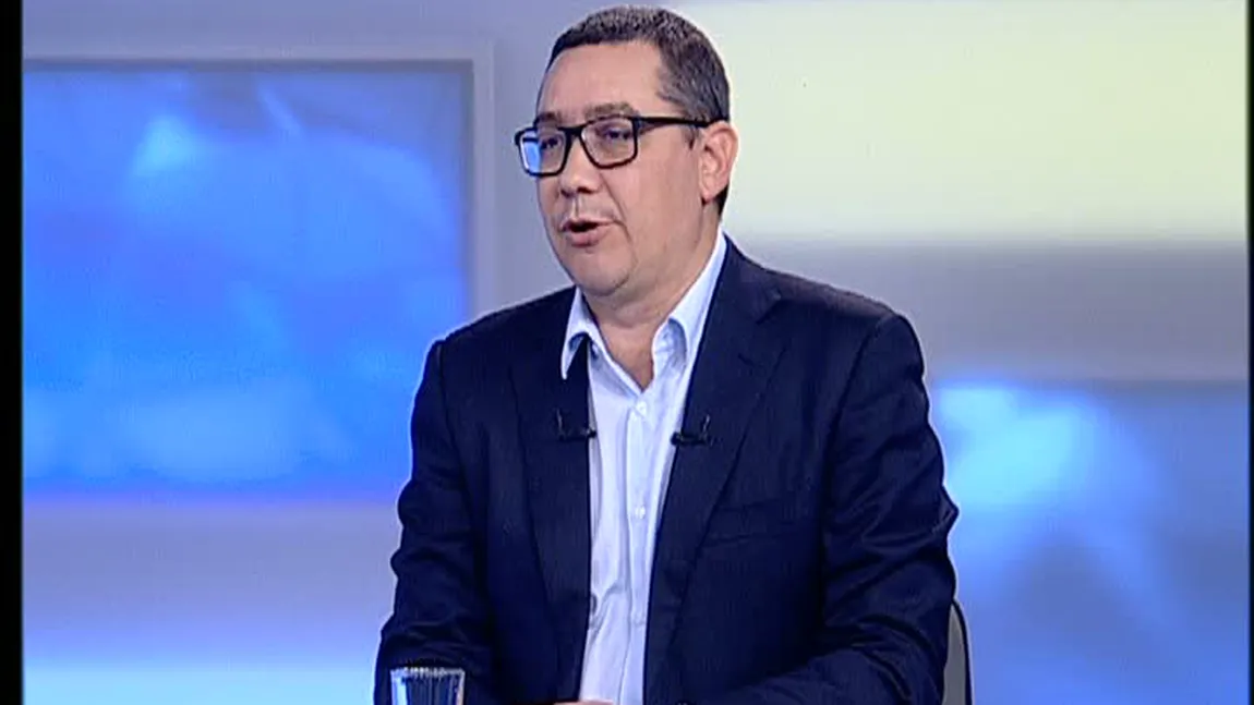 Victor Ponta: PSD readuce România în epoca medievală şi face din toată ţara un Teleorman