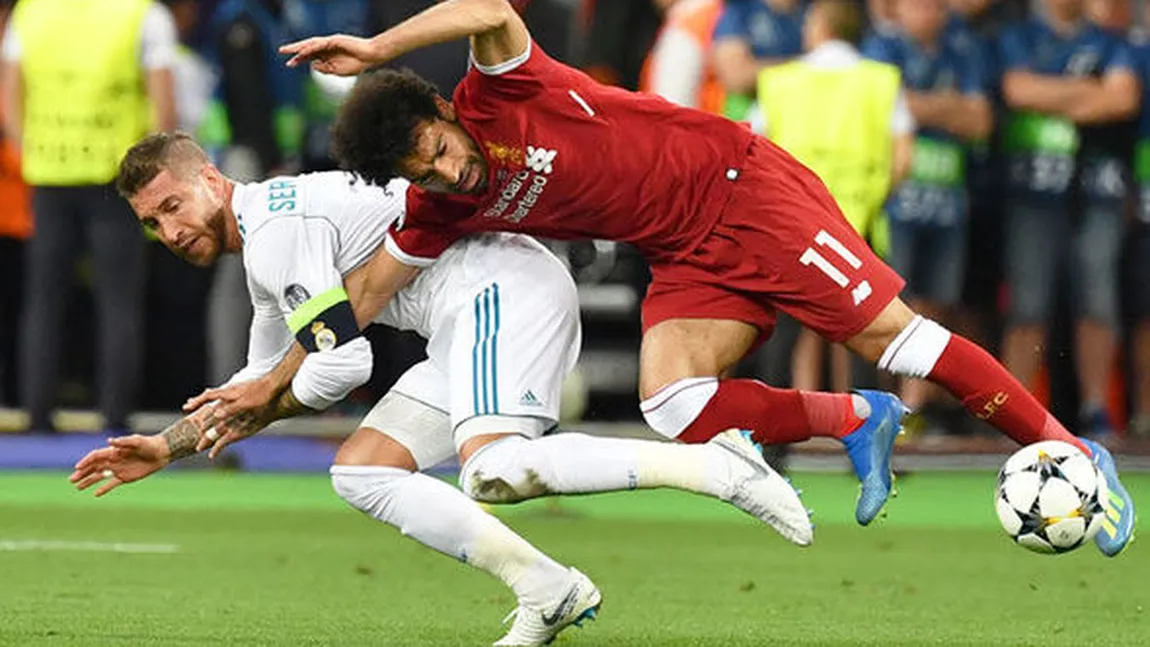 Mesajul lui Sergio Ramos către Mohamed Salah, căruia i-a rupt umărul