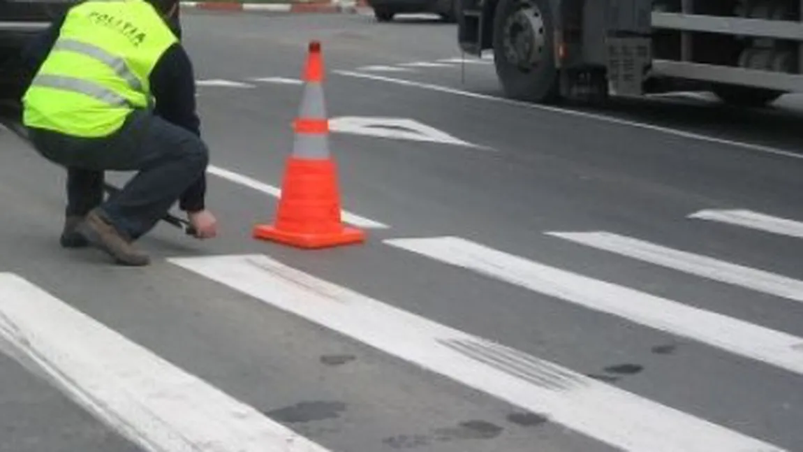 Soţ şi soţie, loviţi pe o trecere de pietoni din Focşani