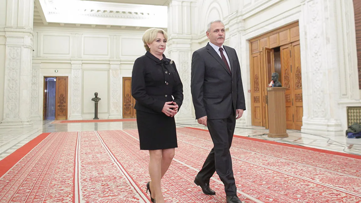 Viorica Dăncilă: Vineri se adoptă bugetul în guvern. Liviu Dragnea: Nu plec în SUA, particip la discuţiile despre buget