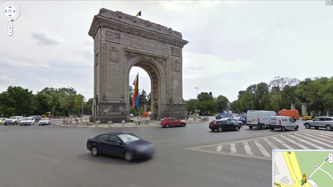 Drumurile din România, actualizate în această vară de maşinile Google Street View