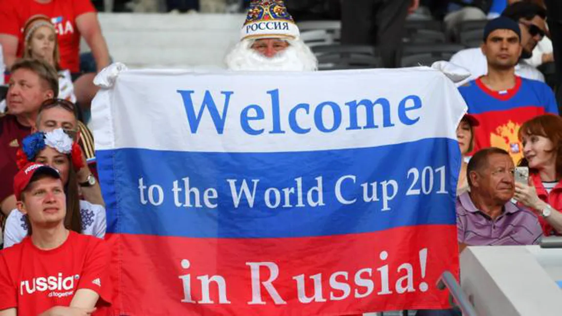 RUSIA - ARABIA SAUDITĂ 5-0: Festival de goluri în deschiderea CM 2018