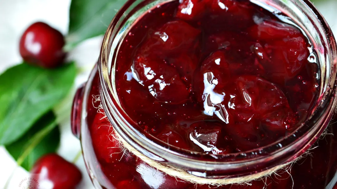 GEM DE CIRESTE. Cele mai bune reţete pentru DULCEATA DE CIRESE din iunie