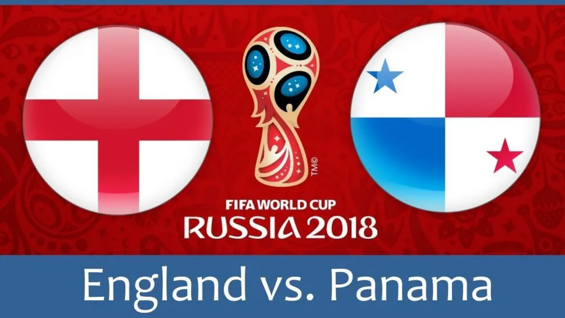 ANGLIA - PANAMA LIVE VIDEO ONLINE STREAMING 2018: 6-1 Britanicii se califică lejer în optimile CM 2018