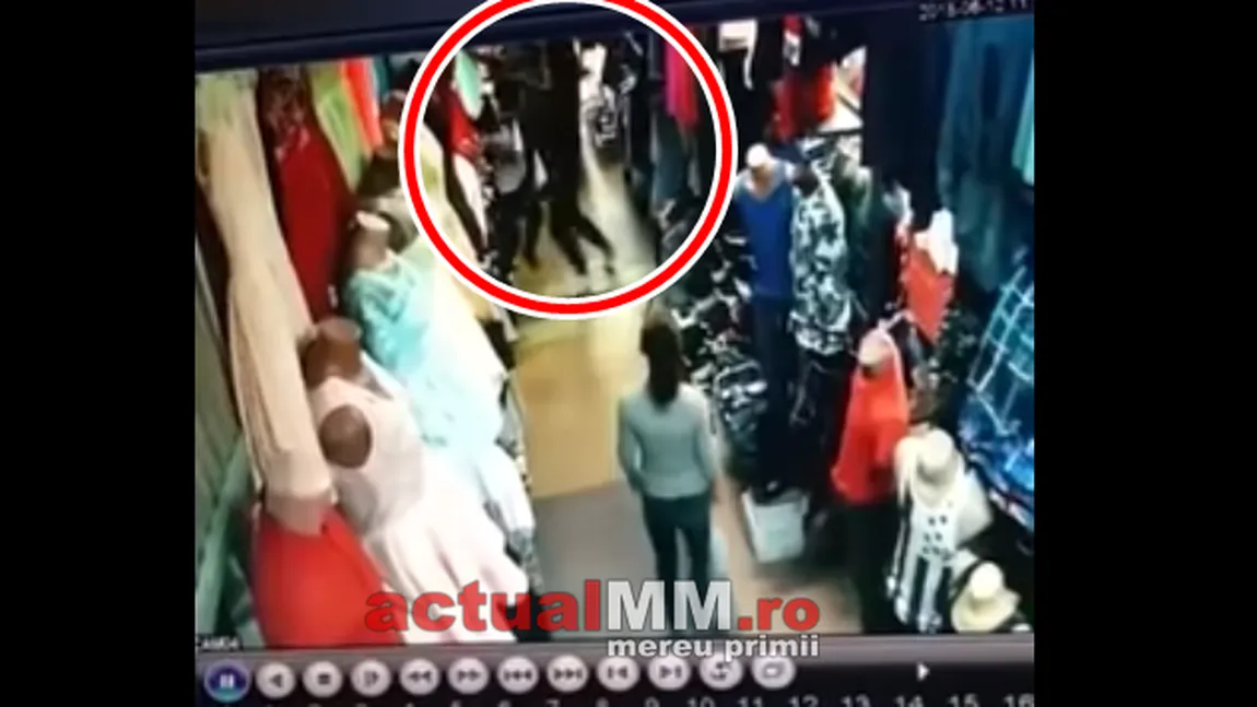 Scene violente într-un magazin din Baia Mare. O vânzătoare, bătută cu sălbăticie de o clientă