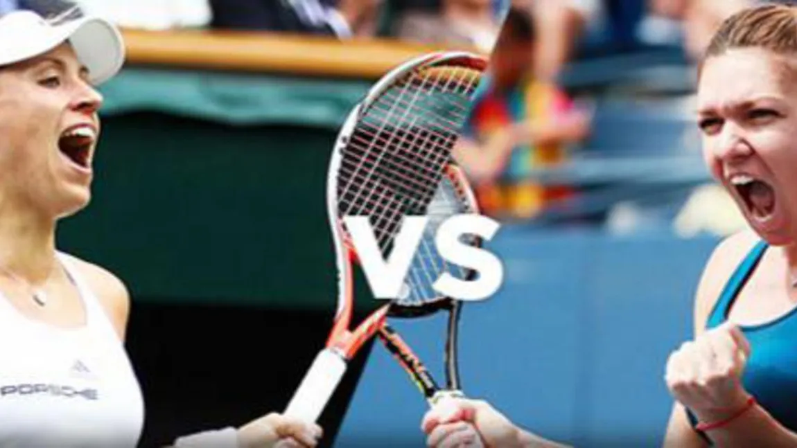 SIMONA HALEP - ANGELIQUE KERBER LIVE VIDEO ONLINE STREAMING EUROSPORT: 6-7, 6-3, 6-2 meci greu la Roland Garros